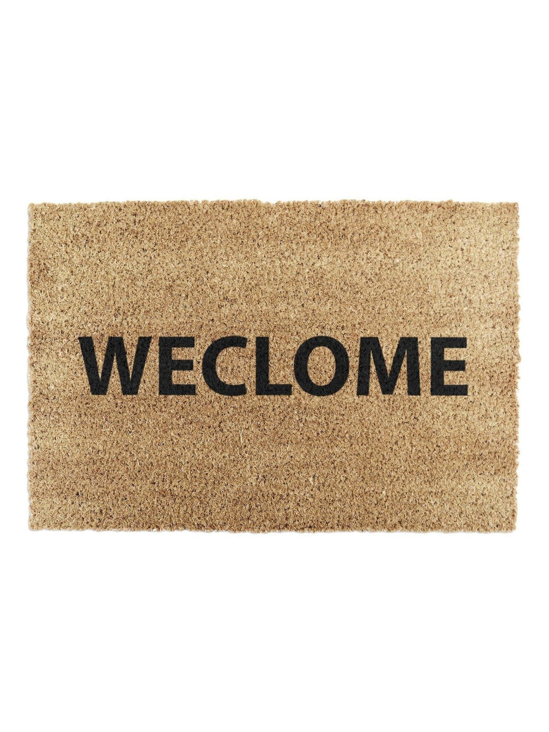 Artsy Mats funny 'Weclcome' doormat 60x40cm - British product