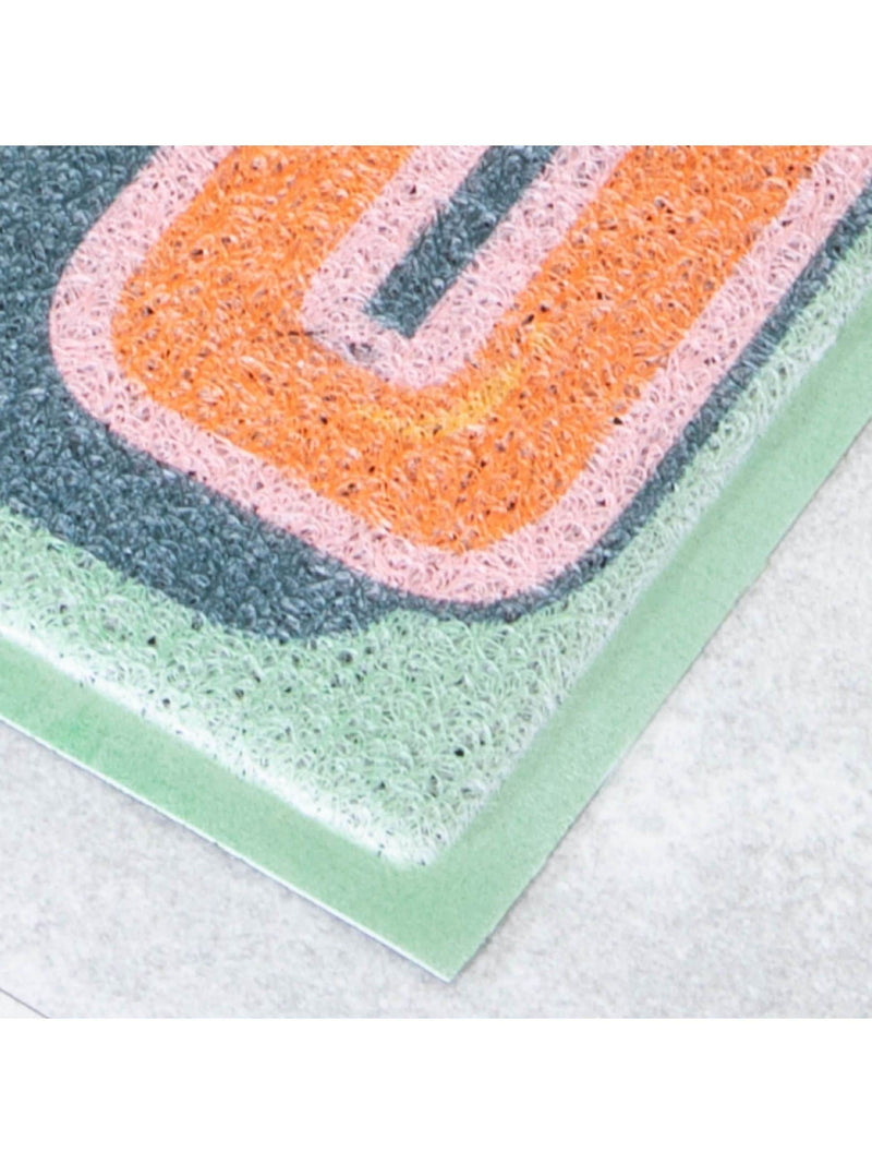 Artsy Mats Green Ciao doormat 70x40cm - British product
