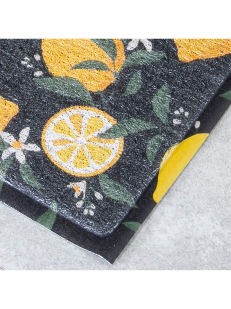 Artsy Mats Multi Lemons doormat 70x40cm, imported from the UK