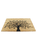 Artsy Mats Tree of Life doormat natural coir 60x40cm (British brand)