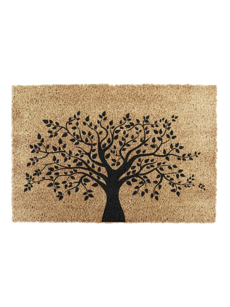 Artsy Mats Tree of Life doormat natural coir 60x40cm (British brand)