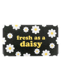 Artsy Mats black doormat 70x40cm, imported from the UK