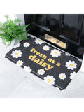 Artsy Mats black doormat 70x40cm, imported from the UK