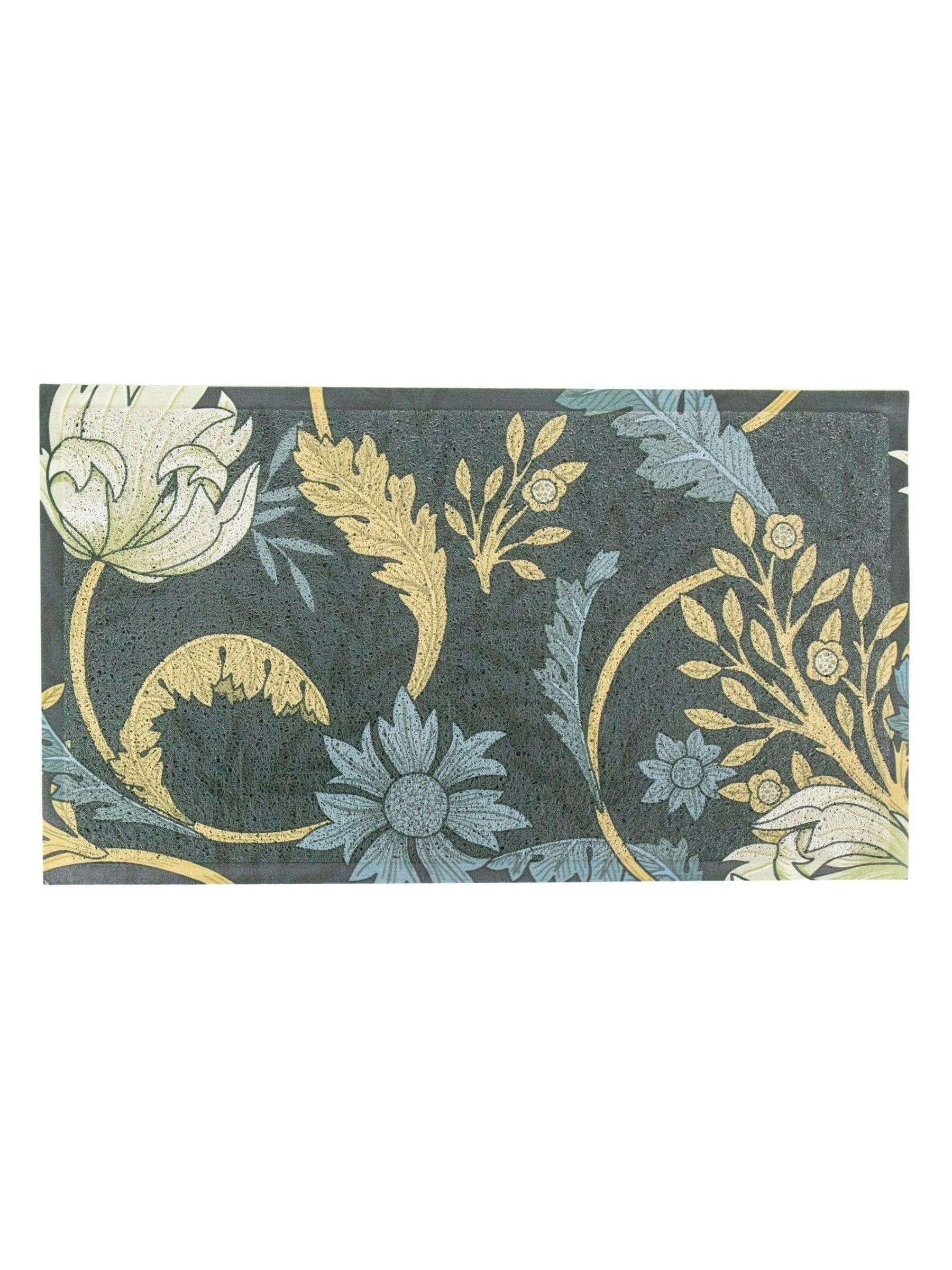 Artsy Mats blue William Morris doormat 70x40cm, imported from the UK