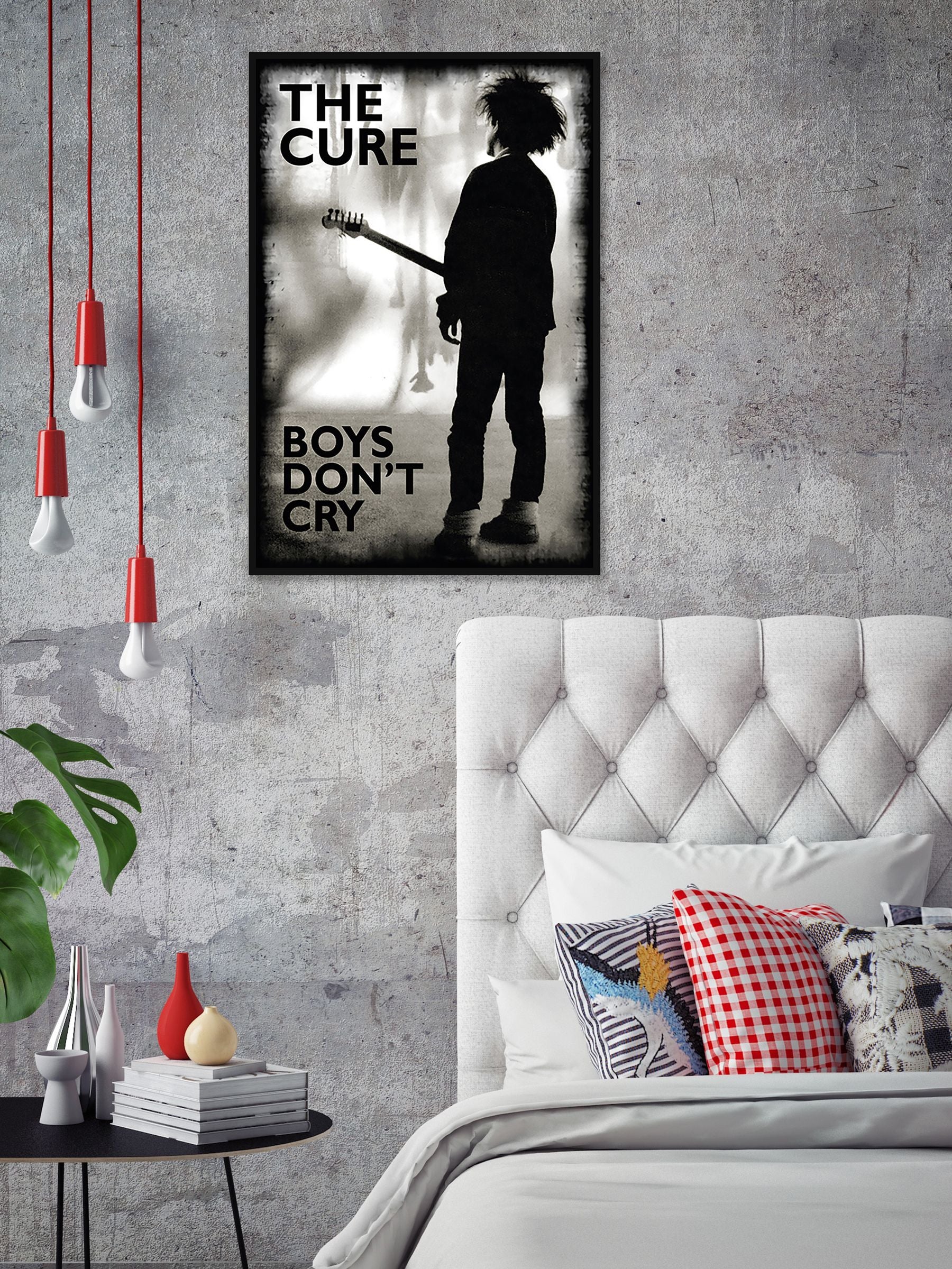 Pyramid International The Cure Boys Don't Cry framed maxi poster 61x91.5cm - British product