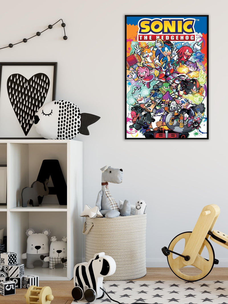 Pyramid International Sonic framed poster 61x91.5cm - British product