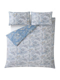 Laura Ashley Blue Seaspray Marlbrook duvet cover and pillowcase set, UK version