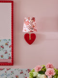 Cath Kidston red heart locket wall light (British brand)