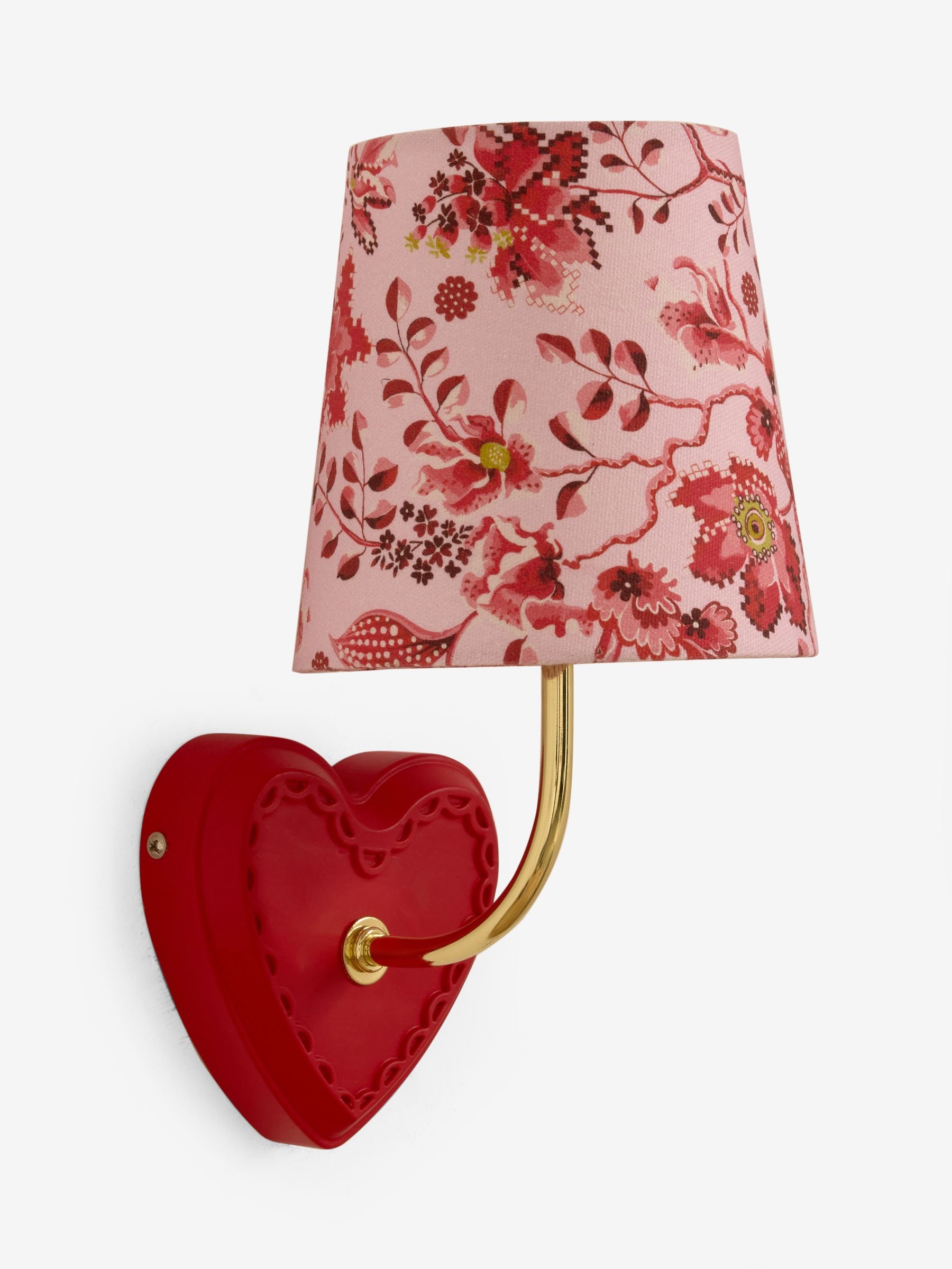 Cath Kidston red heart locket wall light (British brand)