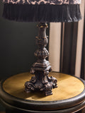 Laurence Llewelyn-Bowen black animal print table lamp (British brand)