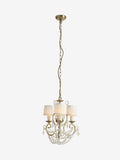 Shabby Chic Phoebe Messing 3-Licht-Kronleuchter (britische Marke)