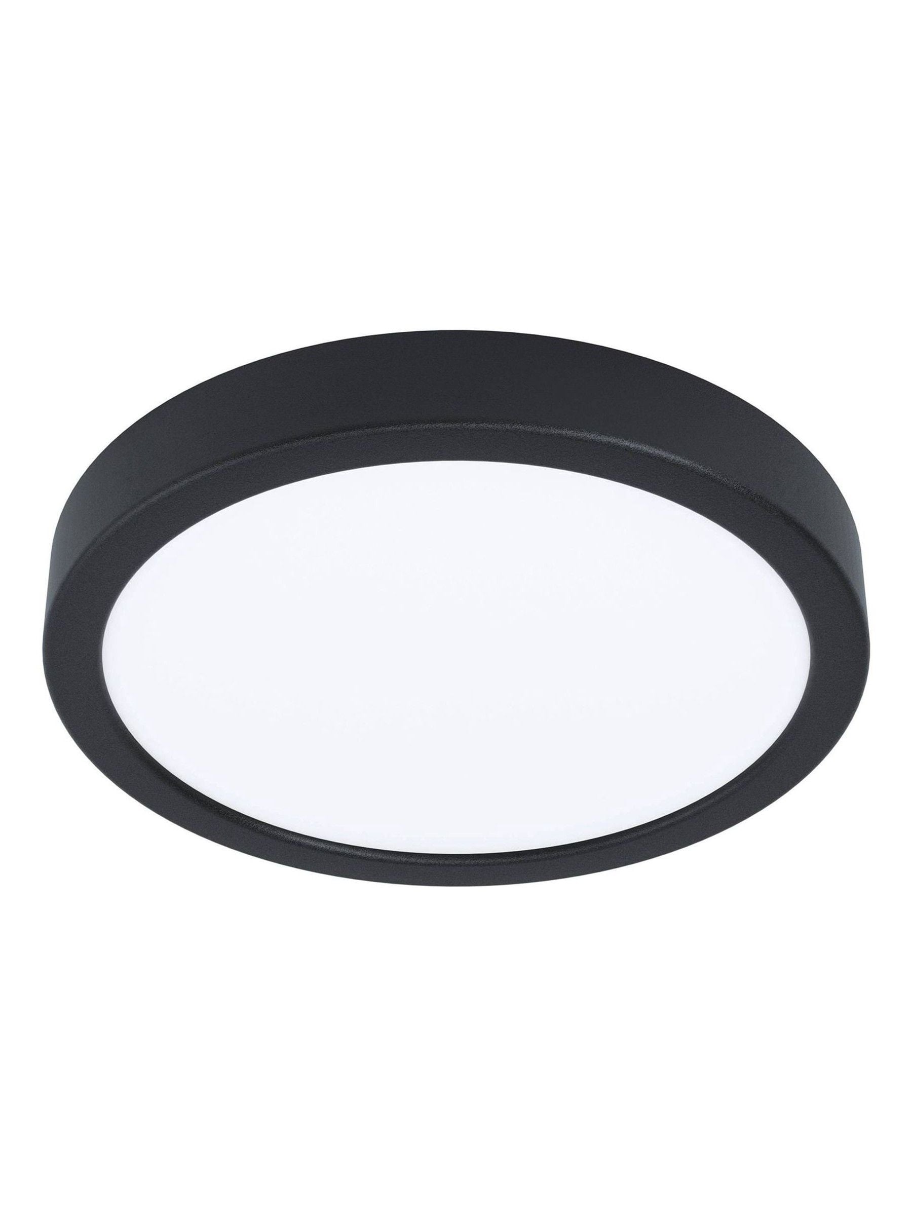 Eglo Argolis 2 black metal LED outdoor surface light, UK version