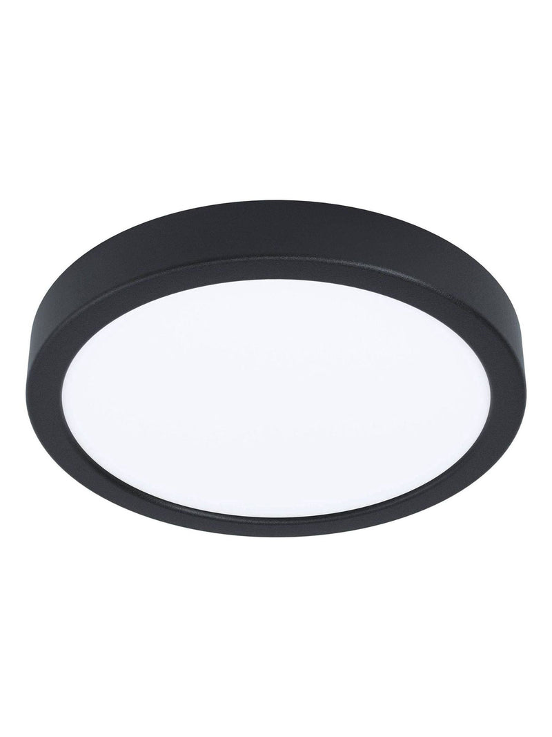 Eglo Argolis 2 black metal LED outdoor surface light, UK version