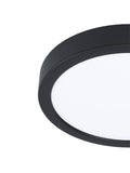 Eglo Argolis 2 black metal LED outdoor surface light, UK version