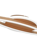 Eglo Bronze Lungolago steel minimalist ceiling light, imported from the UK