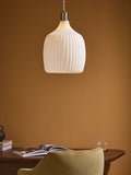 MADE.COM white easy fit finn porcelain shade - British product