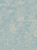 Graham & Brown duck egg Basuto A4 wallpaper sample (British brand)