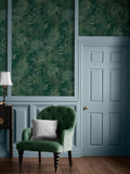 Graham & Brown Emerald Restore wallpaper sample A4, imported from the UK