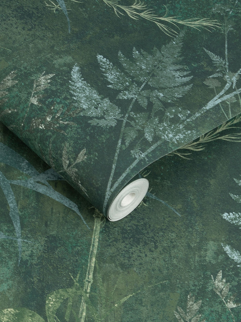 Graham & Brown Emerald Restore wallpaper sample A4, imported from the UK