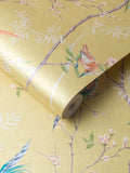 Graham & Brown Teal Tori wallpaper sample A4 (British brand)