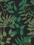 Graham & Brown Midnight Fiore A4 wallpaper sample - British product