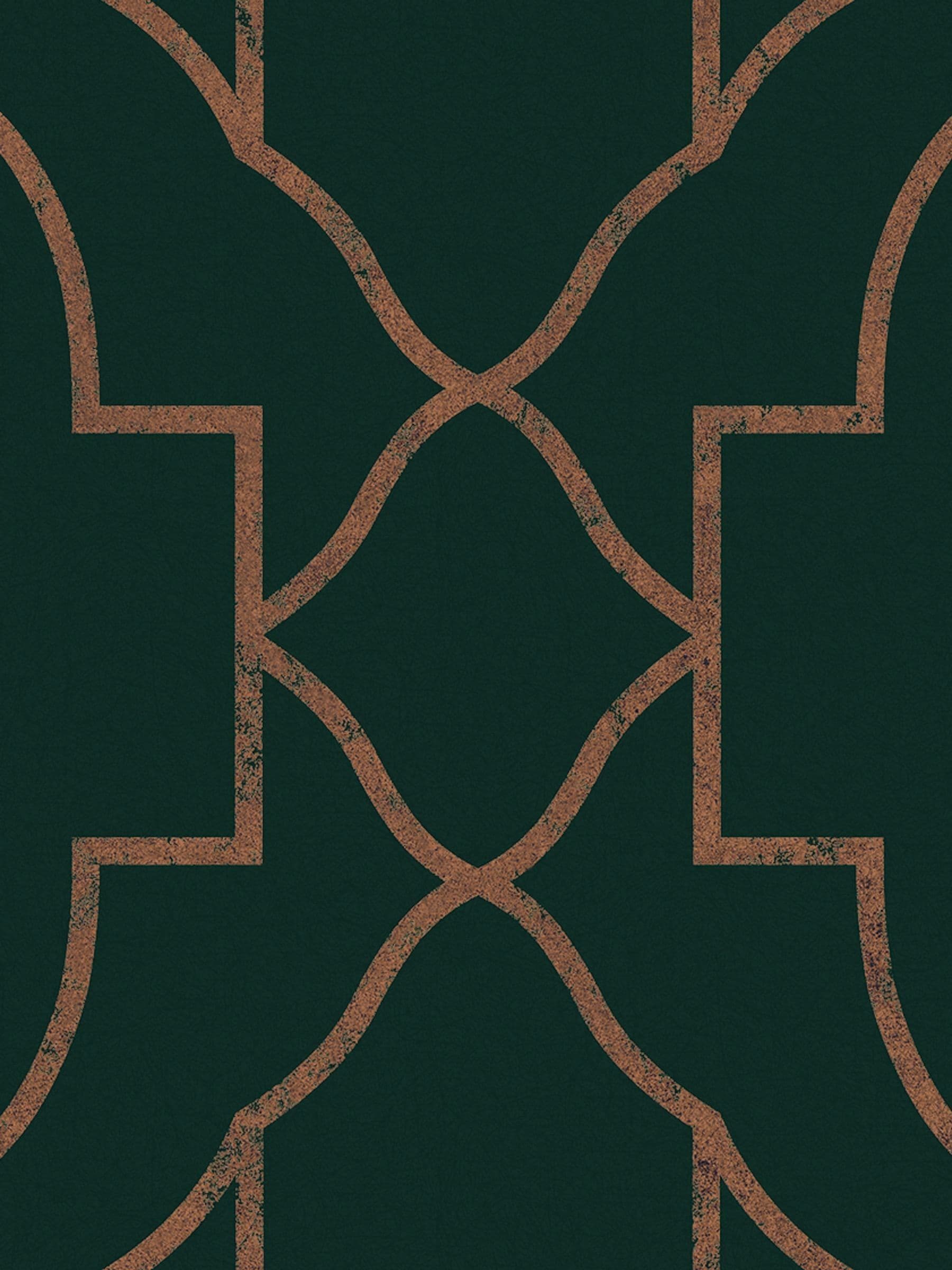 Graham & Brown wallpaper sample Emerald Versailles A4, imported from the UK
