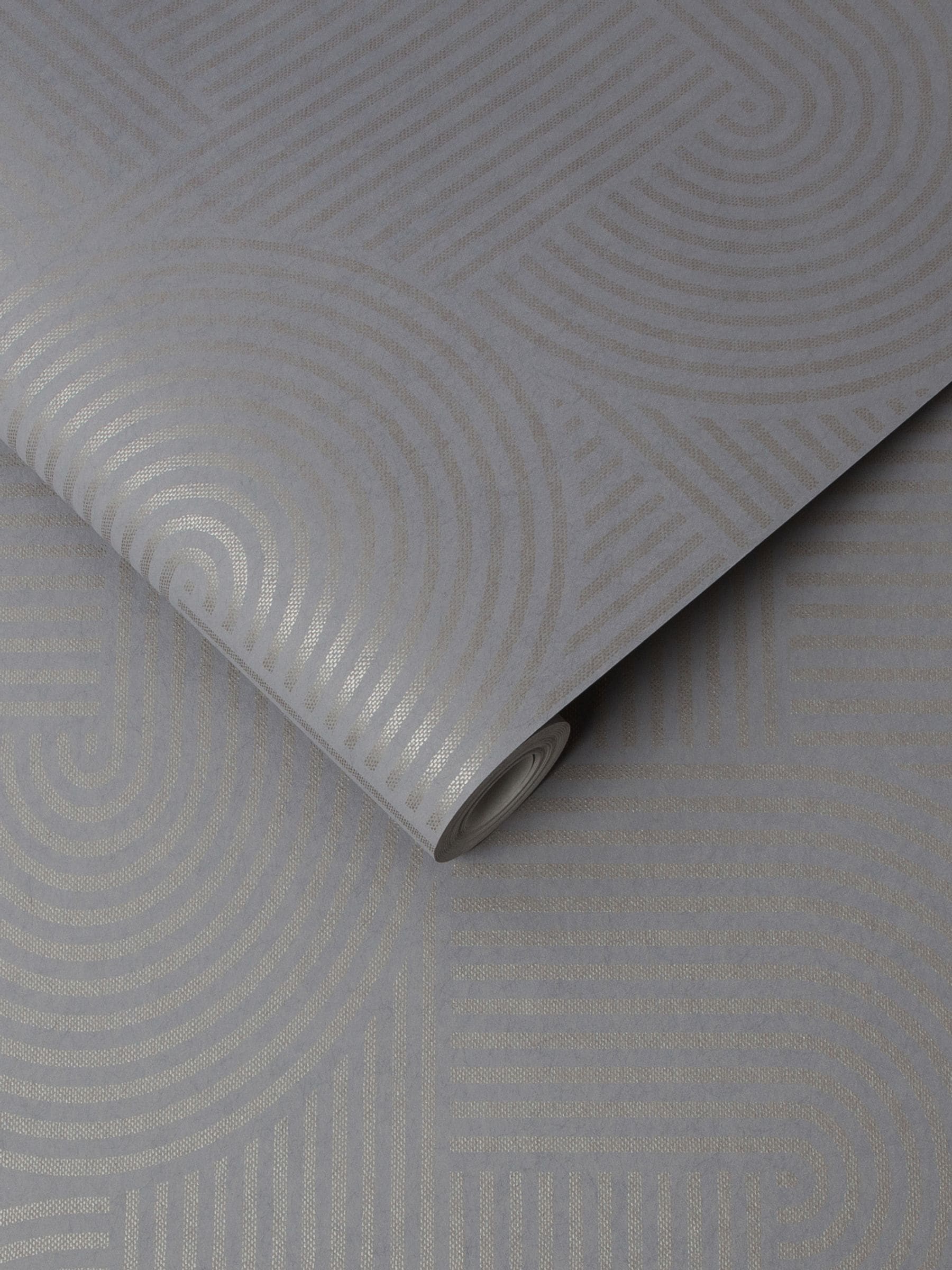 Graham & Brown wallpaper sample Taupe A4 - British product