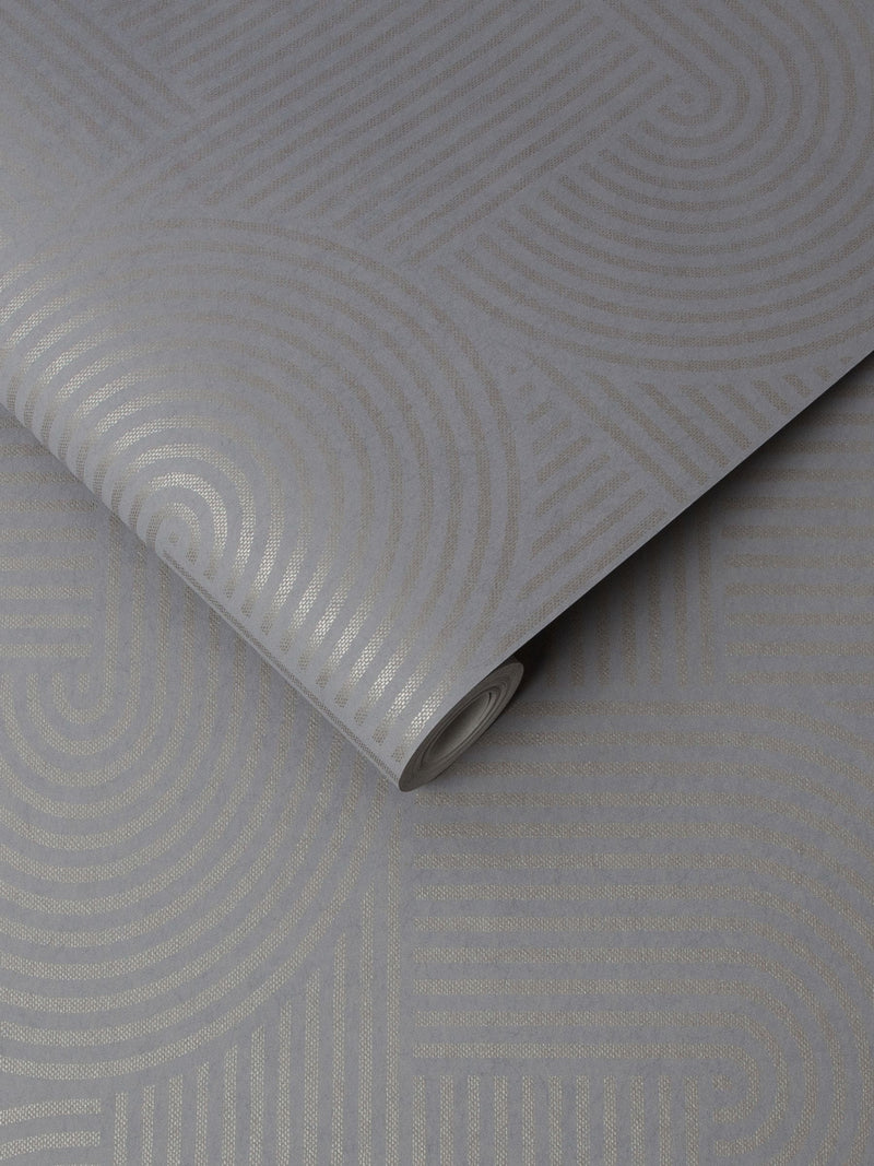 Graham & Brown wallpaper sample Taupe A4 - British product
