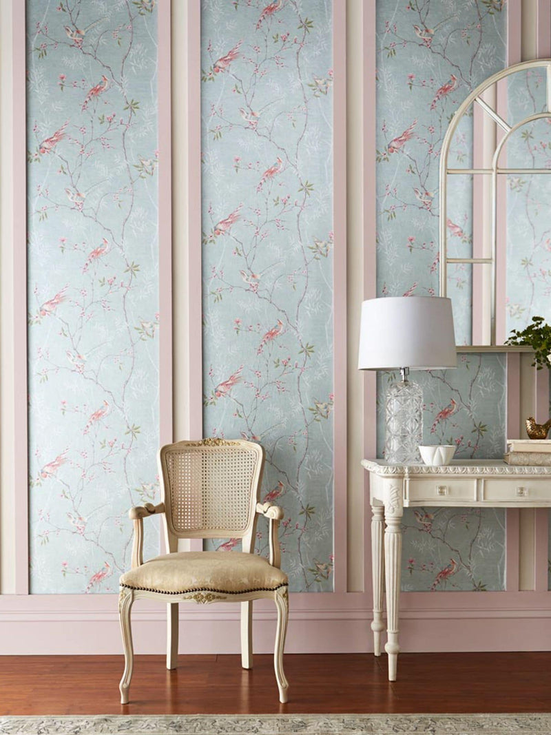 Graham & Brown Tori Teal A4 Wallpaper Sample