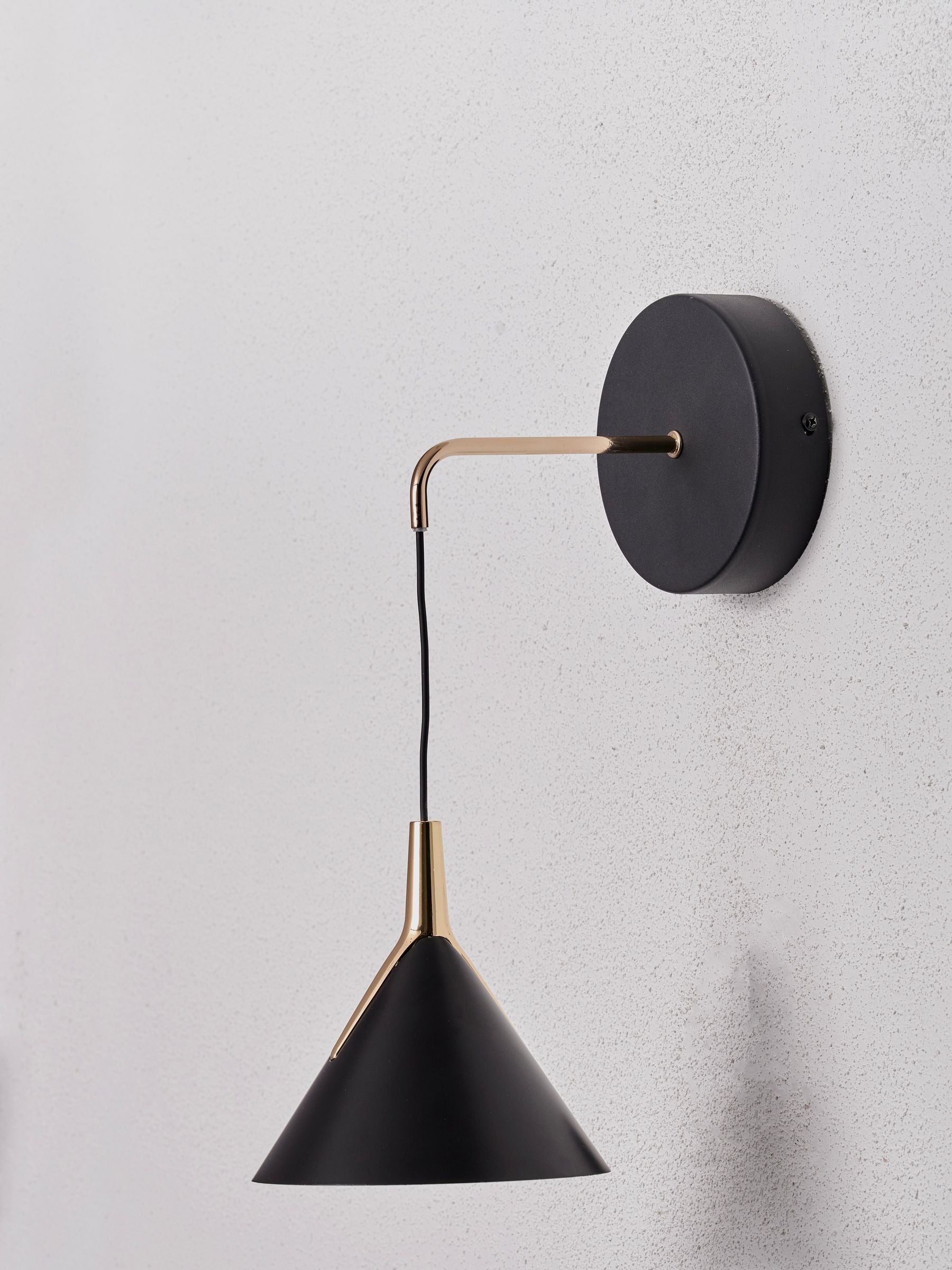 Pacific Lifestyle Black Astarion LED wall light 100cm, UK version