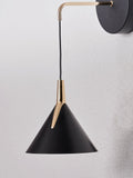 Pacific Lifestyle Black Astarion LED wall light 100cm, UK version