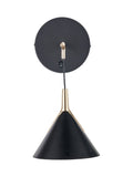 Pacific Lifestyle Black Astarion LED wall light 100cm, UK version