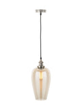 Pacific Lifestyle Clio antique metallic lustre glass pendant (British brand)