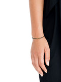 AllSaints black hexagon bar friendship bracelet - British product