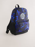 Blue Football Backpack