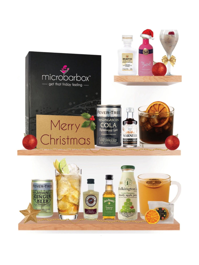 MicroBarBox Christmas cocktail gift set, imported from the UK
