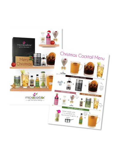 MicroBarBox Julecocktail Gavesett