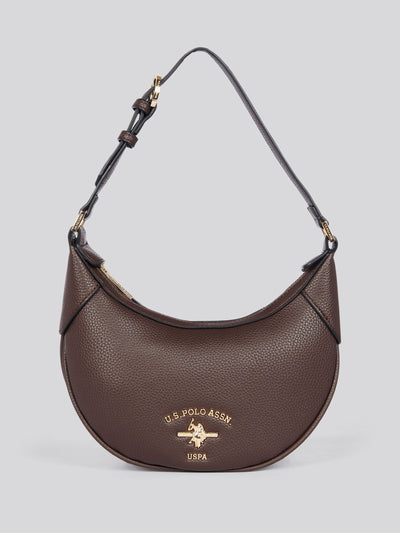 Next U.S. Polo Assn. Brown Women's Stanford Small Hobo Bag- Buy online at McGrocer