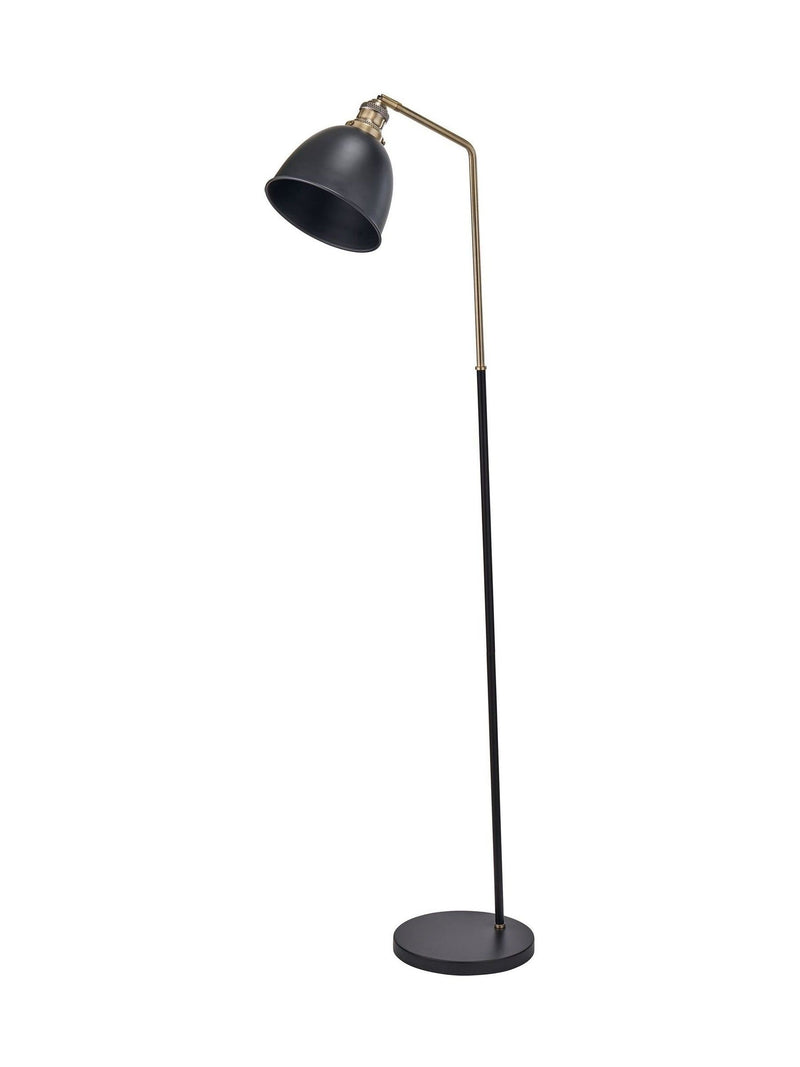Pacific black and gold task floor lamp, UK version