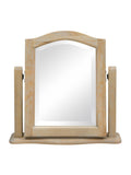 Cotswold Company Limewash Oak Camille Dressing Table Mirror 55cm - British product