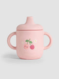 JoJo Maman Bébé printed silicone sippy cup, UK version