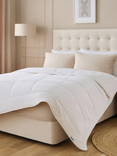 Next Silentnight Luxury Natural Lightweight Wool White Duvet- Buy online at McGrocer