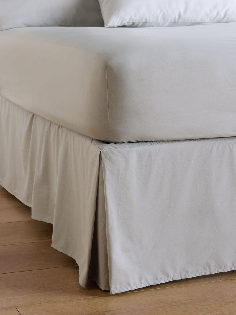 Grey Light Cotton Rich Valance, UK version