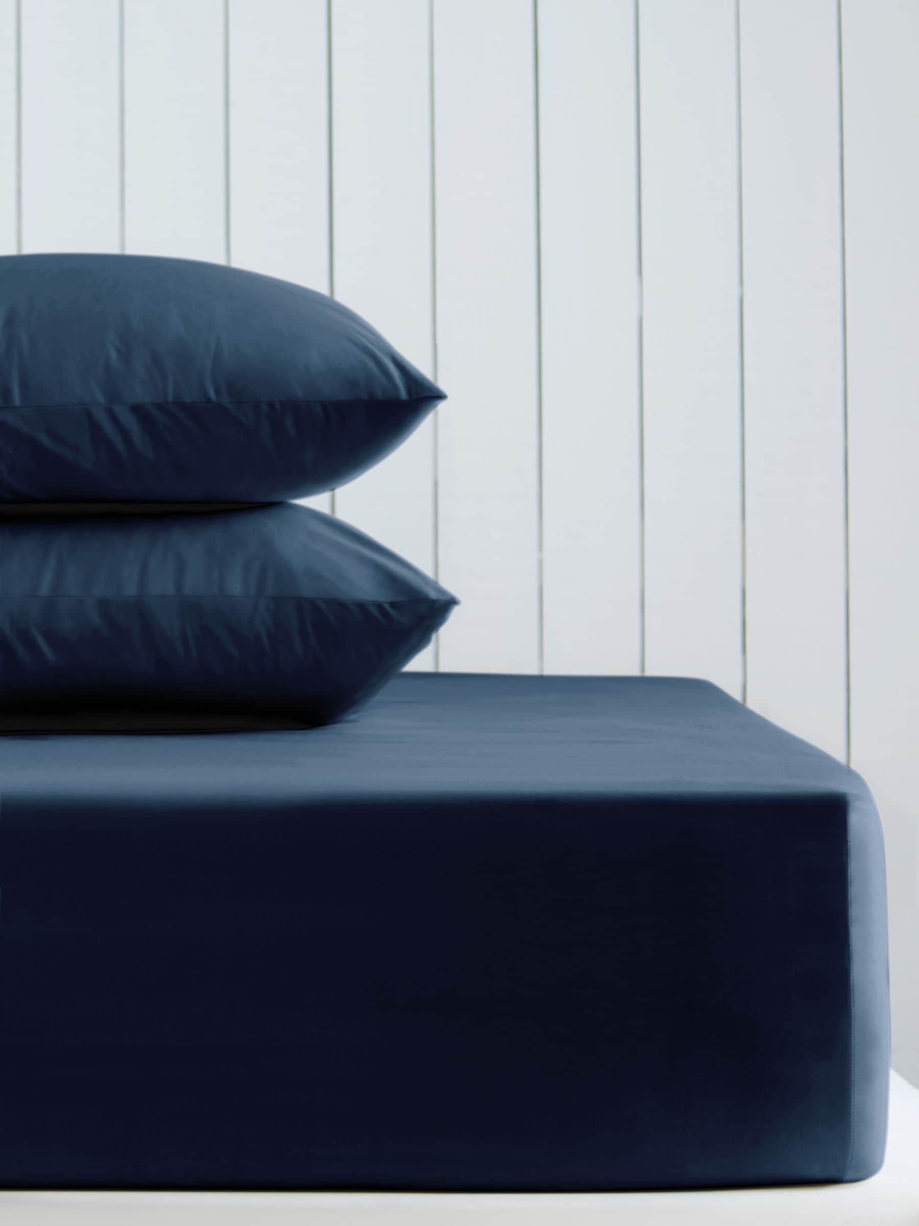 Purple Blackberry Cotton Rich Deep Fitted Bed Sheet
