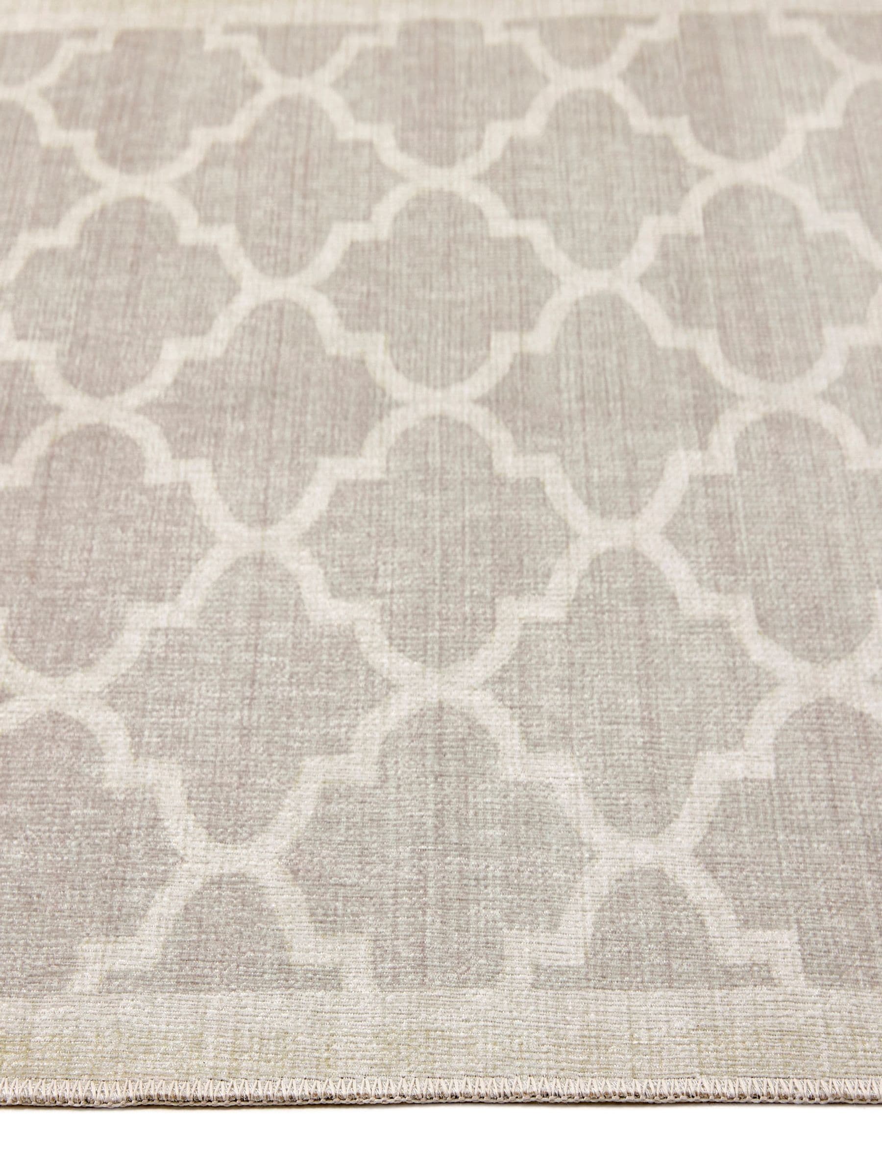 Origin Rugs Chateau runner rug cream washable 200cm (British brand)