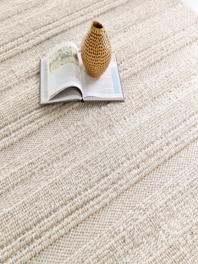 Origin Rugs cream chunky knit runner, UK version