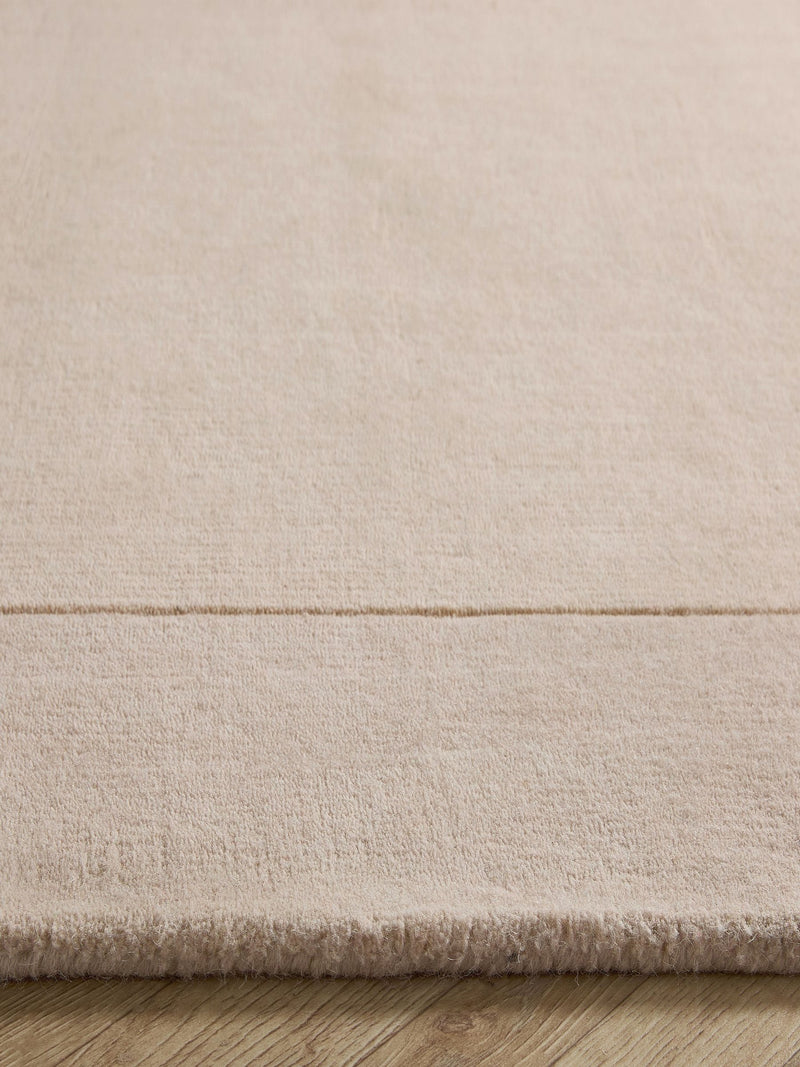 Origin Rugs cream borders wool runner 200cm, UK version