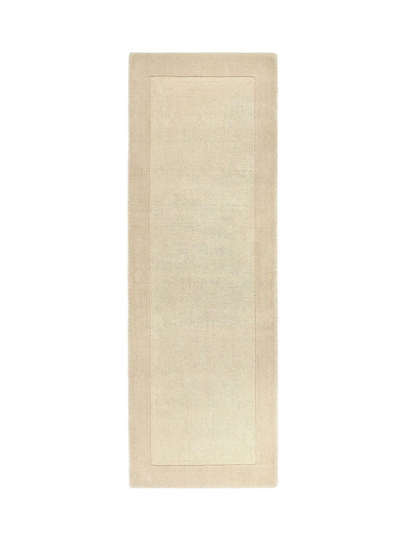 Origin Rugs cream borders wool runner 200cm, UK version