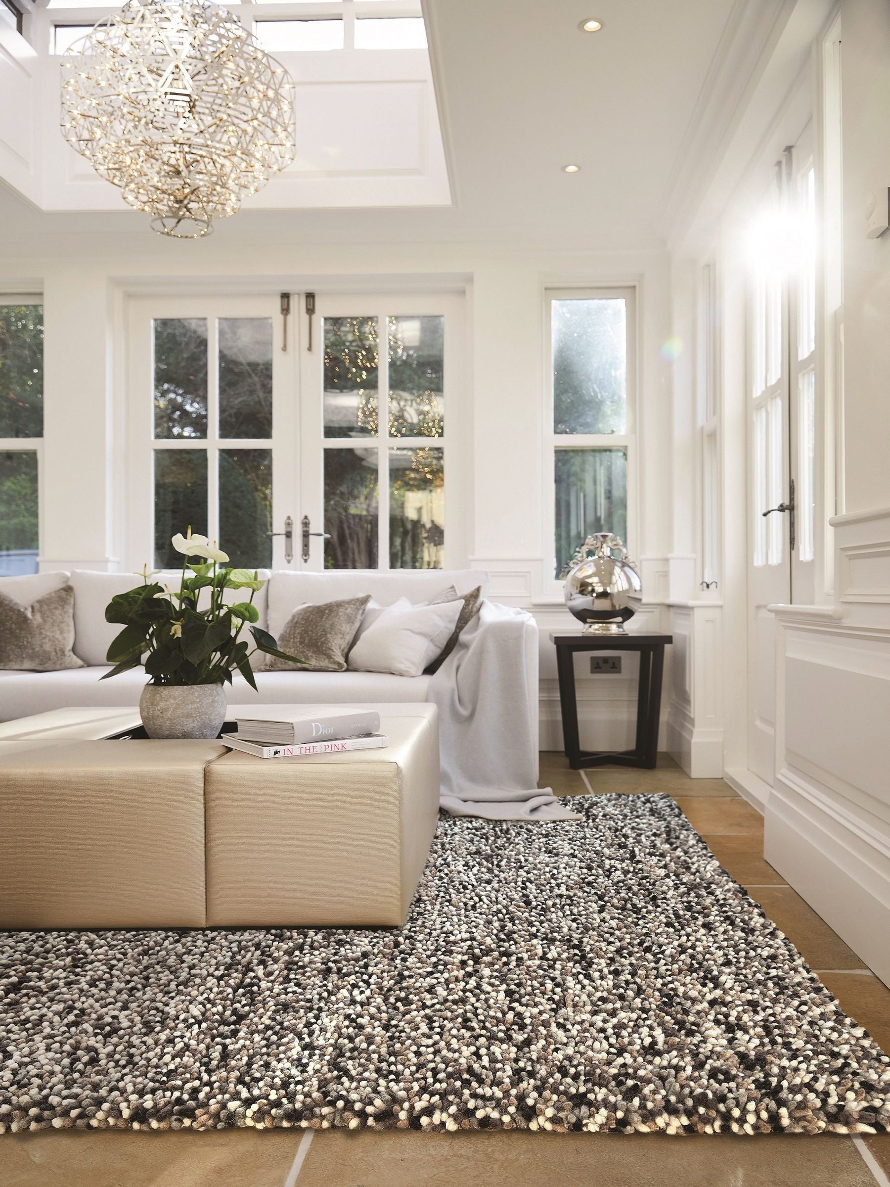 Origin Rugs Natural Rocks Shaggy Wool Rug