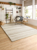 Origin Rugs cream chunky knit rug 120x170 or 160x230 cm, UK version